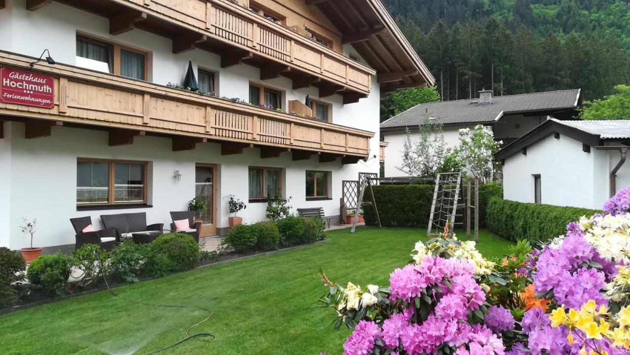 Gastehaus Hochmuth Apartman Mayrhofen Kültér fotó